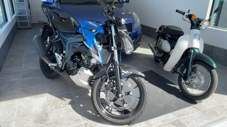 GSX-S125 　バイク　走行少ない   燃費よし　走りよし　スタイルよしの外観