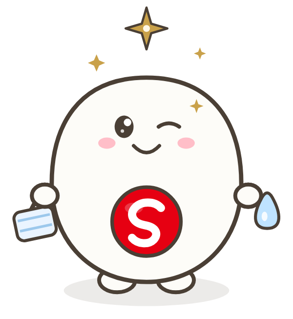 洗車工房グループの公式マスコット エスくん